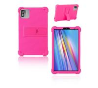 Case for Blackview Link 2 Tablet 8.68 inch 2025 Newest, yystao Kids Skin-Friendly Soft Silicone Protective Cover compatible with Blackview Link 2, Adjustable Stand (Rose)
