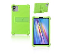 Case for Blackview Link 2 Tablet 8.68 inch 2025 Newest, yystao Kids Skin-Friendly Soft Silicone Protective Cover compatible with Blackview Link 2, Adjustable Stand (Green)