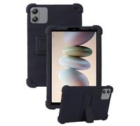 Case for Blackview Link 2 Tablet 8.68 Inch, FJIASTB Soft Silicone Kids Friendly Protective Cover with Adjustable Stand, Drop-Proof (Black)