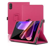 Case for Blackview MEGA 2 12 inch, Blackview MEGA 2 Wifi Tablet Case, Folding Stand Protective Cover with Pencil Holder and Wrist Strap, Full Protection. (Red)