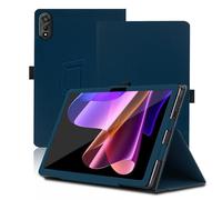 Case for Blackview MEGA 2 12 inch, Blackview MEGA 2 Wifi Tablet Case, Folding Stand Protective Cover with Pencil Holder and Wrist Strap, Full Protection. (Blue)