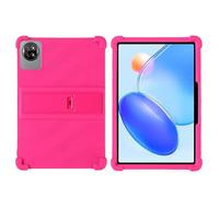 Case for Blackview Tab 20 WiFi 10.1 inch Tablet - Kids Friendly Shockproof Silicone Soft Shock Proof Protective Cover with PC Adjustable Stand (Rose)