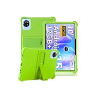 Case for Blackview Tab 20WIFI 10 Inch Tablet,daunke Soft Silicone Cover,with Folding Stand,Lightweight Shockproof,Anti-Scratch,All-Around Protection,Green
