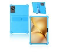 Case for Blackview ZENO 10 Tablet 11 inch 2025 Newest, yystao Kids Skin-Friendly Soft Silicone Protective Cover compatible with Blackview ZENO 10, Adjustable Stand (Azure)