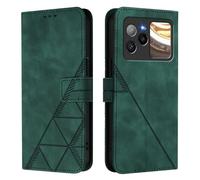 Case for BLU Bold N4, Flip Wallet Phone Case Shockproof PU Leather Book Folio Protective Cover with Magnetic Clasp Kickstand Card Slots Holder for BLU Bold N4, Green