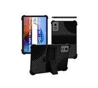 Case for BNCF Bpad 10 Pro 10.1 inch Android 14 Tablet,WUNIAK Hollow Back Design,Heat Dissipation Shockproof Lightweight Adjustable Kickstand Silicone Shell&Kids Friendly Soft Case,Black