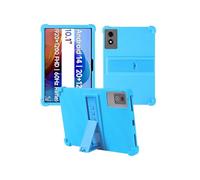 Case for BNCF Bpad 10 Pro 10.1 inch Android 14 Tablet,WUNIAK Shock Proof Lightweight Stand Rubber Shell Protective Cover,Kids Friendly Soft Silicone Adjustable Stand Cover,LIGHTBLUE