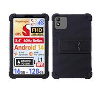 Case for BNCF Bpad Mini 8.4 inch Tablet with PC Kickstand, Soft Silicone, Washable, Thickened Corner Shockproof Case, Black