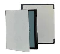 Case for BOOX Note Air 4C 2024 E Ink Tablet ePaper Cover for BOOX Note Air4 C Smart Slim Hard Back Shell Cover for Boox Note Air 4 C PU Leather Case with Pen Holder and Auto Sleep/Wake (Grey, 25*19)