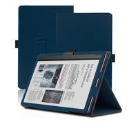 Case for BOOX Note Air 5C/Note Air 4 C/Note Air 3 C, Full Coverage Ultra Slim PU Leather Cover Case Folding Stand Cover with Hand Strap Magnet,Blue