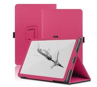 Case for Boox Note Max 13.3 inch, Boox Note Max Tablet Case, Folding Stand Protective Cover with Pencil Holder and Wrist Strap, Full Protection. (Red)