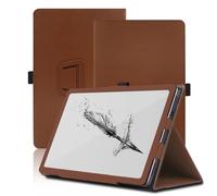 Case for Boox Note Max 13.3 inch, Boox Note Max Tablet Case, Folding Stand Protective Cover with Pencil Holder and Wrist Strap, Full Protection. (Brown)