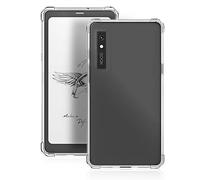 Case for Boox Palma2 Pro 6.13 Inch - Clear TPU Protective Cover with Four-Corner Airbag Shockproof Design, Slim Anti-Scratch Transparent Tablet Case