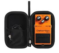 Case for Boss Standard-Size Effects Pedals, Bag Compatible with Boss DS-1/BOSS TU-3/CH-1/CS-3/NS-2 Chromatic Tuner Pedal - Hard Travel Carrying Storage Box (Black)