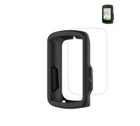 Case for Bryton Rider S510 2.8 Inch Color LCD Touchscreen GPS Bike, WUNIAK Soft Silicone Protective Portable Scratch Shock Resistant Shell Case with Screen Protector for Bryton Rider S510,Black