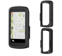 Case for Bryton Rider S810,NOUKAJU Silicone Protective Case,Drop-Proof,Scratch-Proof,Shock-Proof,Protective Cover for Bryton Rider S810 Cycling Computer(Black)