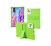 Case for Callsky-Tab Ctab 10 10.1 inch Android 15 Tablet，WUNIAK Shock Proof Lightweight Stand Rubber Shell Protective Cover,Kids Friendly Soft Silicone Adjustable Stand Cover,Green