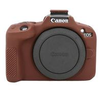 Case for Canon EOS R50, EOS R50 Camera Silicone Protective Case, Lightweight, Anti-Scratch Slim Fit Soft Skin, EOS R50 Accessories, AEXUTDA Bag for EOS R50 Mirrorless Vlogging Camera - Coffee Color