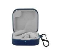 Case for CMF by Nothing Buds 2 Plus with Carabiner,Anti-Scratch Premium Soft Silicone Full Protective Case,Shockproof Ultra Slim Headphone Protective Cover for CMF by Nothing Buds 2 Plus,Blue