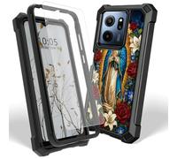 Case for Consumer Cellular Iris Connect 2 w/ Screen Protector, Saint Flower