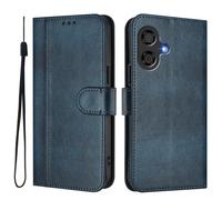 Case for Coolpad Cool 40i, Flip Wallet Phone Case Shockproof Retro PU Leather Protective Cover with Magnetic Clasp Kickstand Card Slots Holder Cover for Coolpad Cool 40i, Blue