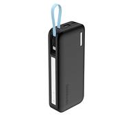Case for CukTech CP25, Power Bank Silicone Protective Case, Full-Body Dustproof Shell Cover (Black)