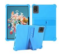 Case for CWOWDEFU C18 Android 14 Tablet 10.1 in,Soft Silicone Protector Cover for CWOWDEFU C18 Android 14 Tablet, Kids Friendly,Adjustable Stand Tablet Cover,4 Corners Thicken Shockproof (Sky Blue)