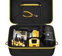 Case for DEWALT 20V Max XR Cordless Router- DCW600B for MtiolHig for Makita Woodworking Tools with Strap, Compact Router Accessories Storage Bag for Battery, Charger, Bits (Box Only)