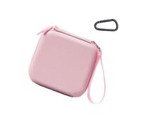 Case for DJI Osmo Action 6, Camera Waterproof Organizer Storage Bag, PU + Lycra Protective Carrying Case (Pink)