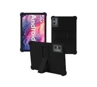Case for DOMATON D105 Android 14 Tablet 2025 Tablets 10 inch，WUNIAK Shock Proof Lightweight Stand Rubber Shell Protective Cover,Kids Friendly Soft Silicone Adjustable Stand Cover,Black