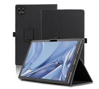 Case for DOOGEE T20 Ultra, 12 inch, DOOGEE T20 Ultra Tablet Case, Folding Stand Protective Cover with Pencil Holder and Wrist Strap, Full Protection. (Black)