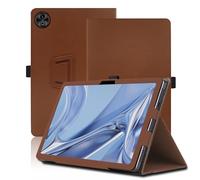 Case for DOOGEE T20 Ultra, 12 inch, DOOGEE T20 Ultra Tablet Case, Folding Stand Protective Cover with Pencil Holder and Wrist Strap, Full Protection. (Brown)