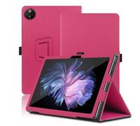 Case for DOOGEE T30 Max 12.4 inch, DOOGEE T30 Max Tablet Case, Folding Stand Protective Cover with Pencil Holder and Wrist Strap, Full Protection. (Red)