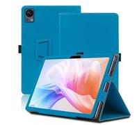 Case for DOOGEE T30S, 11 inch, DOOGEE T30S Tablet Case, Folding Stand Protective Cover with Pencil Holder and Wrist Strap, Full Protection. (Light Blue)