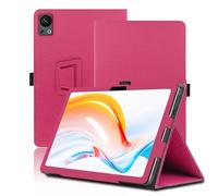 Case for DOOGEE T30SE 11 inch, DOOGEE T30SE Tablet Case, Folding Stand Protective Cover with Pencil Holder and Wrist Strap, Full Protection. (Red)