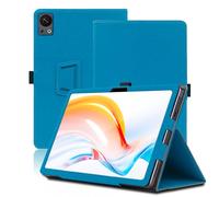 Case for DOOGEE T30SE 11 inch, DOOGEE T30SE Tablet Case, Folding Stand Protective Cover with Pencil Holder and Wrist Strap, Full Protection. (Light Blue)