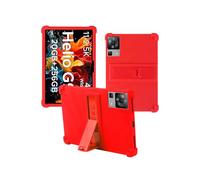 Case for Doogee T35/Doogee T40/Doogee T30 Pro/Doogee T30S/T30SE 11 Inch,Shock Proof Lightweight Stand Rubber Shell Protective Cover,Kids Friendly Soft Silicone Adjustable Stand Cover,RED