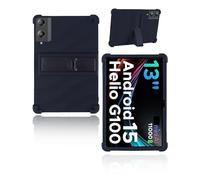 Case for Doogee Tab E3 Pro Tablet 13 inch 2025 Newest, yystao Kids Skin-Friendly Soft Silicone Protective Cover compatible with Doogee Tab E3 Pro, Adjustable Stand (Black)