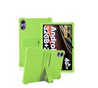 Case for DOOGEE Tab G6+ 11 Inch Tablet,daunke Soft Silicone Cover,with Folding Stand,Lightweight Shockproof,Anti-Scratch,All-Around Protection,Green