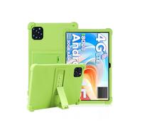 Case for DOOGEE Tab G6 11 Inch Tablet,daunke Soft Silicone Cover,with Folding Stand,Lightweight Shockproof,Anti-Scratch,All-Around Protection,Green