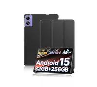 Case for DOOGEE Tab G6+ Tablet 11 Inch 2025, yystao Thin Stand with Trifold Design, Hard Protective Cover Compatible with DOOGEE TABG6+, Black