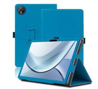 Case for DOOGEE V Pad 12 inch, DOOGEE V Pad Tablet Case, Folding Stand Protective Cover with Pencil Holder and Wrist Strap, Full Protection. (Light Blue)