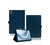 Case for DOOGEE V Pad Tablet 12 Inch 2025 Newest, yystao PU leather Protective Cover Compatible with DOOGEE V Pad 12 inch - Hand-strap design, Skin-textured full wrap design, Blue