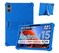 Case for ECOPAD E50 12-Inch Tablet - Shockproof Silicone Protective Cover with Kickstand, Drop-Resistant Business Style (Blue)