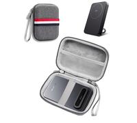 Case for EF ECOFLOW Rapid 10,000mAh,NOUKAJU Power Bank Protective Case,Portable Travel Carrying Protective Storage Case,Shock-Proof,Dust-Proof,Storage Box for EF ECOFLOW 10,000mAh Power Bank(Grey)