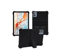 Case for EITOMIN D106 Tablet 10 inch 2025 Android14 Tablet,WUNIAK Pen Slot Design Shock Proof Lightweight Stand Rubber Shell Protective Cover,Kids Friendly Soft Silicone Adjustable Stand Cove,Black