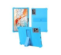 Case for EITOMIN D106 Tablet 10 inch 2025 Android14 Tablet,WUNIAK Shock Proof Lightweight Stand Rubber Shell Protective Cover,Kids Friendly Soft Silicone Adjustable Stand Cover,LIGHTBLUE