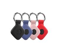 Case for eufy Security by Anker SmartTrack - Superior Silicone Build, Shockproof & Anti - Slip. Protects Against Scratches. Precise Cutouts Ensure Full Functionality.Black+Blue+Pink+Red.
