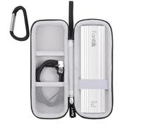 Case for Fanttik E1 Max 3.7V Electric Screwdriver, Storage Case Compatible with Fanttik E1 Max Mini Precision Screwdriver Set 50 Magnetic Bits, Case Only (Black-Grey)