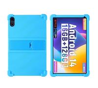 Case for FEARWIKY FKYC12 10.36 Inch Tablet with PC Kickstand, Soft Silicone, Washable, Thickened Corner Shockproof Case, Skyblue